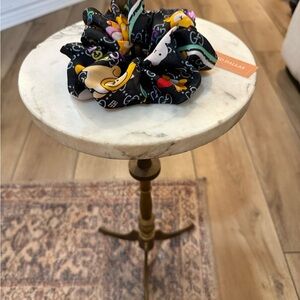 Vibrant Designer Upcycled Scrunchie